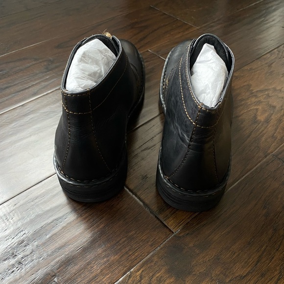 Born Men’s Harrison Leather Boots size 13, Black - Picture 7 of 7
